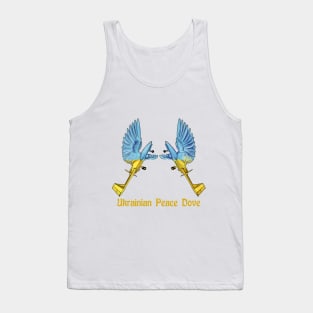 Doves of Peace Ukrainian Bird Bayraktar TB2 Tank Top